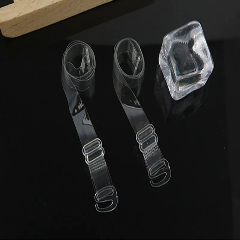 

1-3 Pairs/set Clear Bra Straps Transparent Invisible Detachable Adjustable Silicone Women's Elastic Belt Intimates Accessories