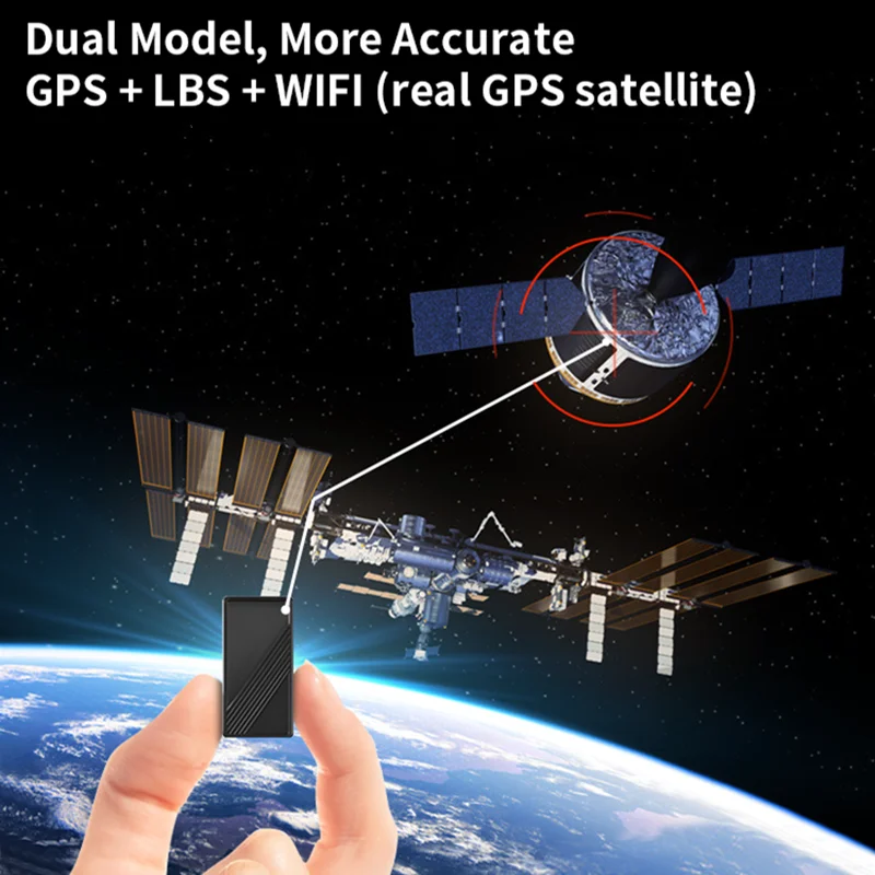 Мини GPS трекер для звонков в режиме реального времени SOS голосовое отслеживание
