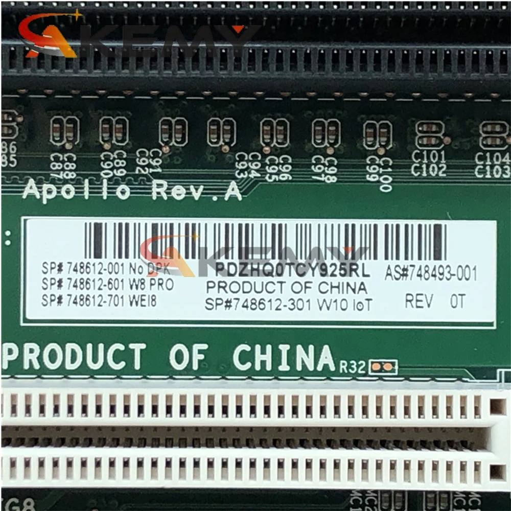 

High quality Desktop Motherboard For HP RP5800 POS DDR3 628930-001 628655-001 628656-000 MainBoard 100% Tested Fast Ship