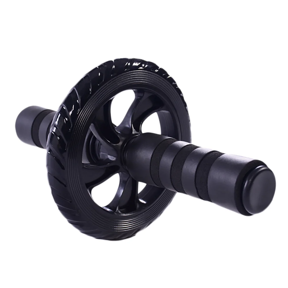 

Ab роликовый тренажер для мышц, ролик для упражнений, оборудование для тренировок для домашнего спортзала (черный)