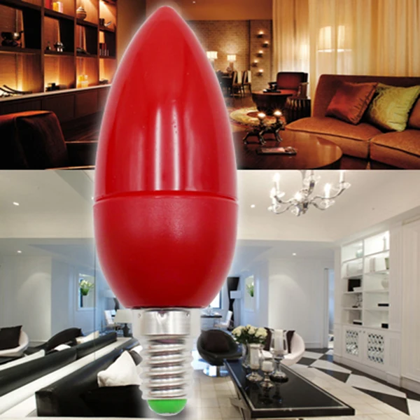 

LED Candle Light Candle Light Bulbs Red Fortune Lamp God Lights Energy Saving Candle Lights