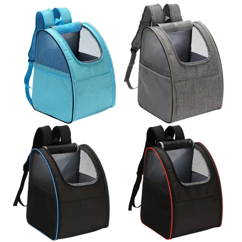

Dogs Backpack Carrier Ventilated Design Breathable Travel Bag for Hiking Camping