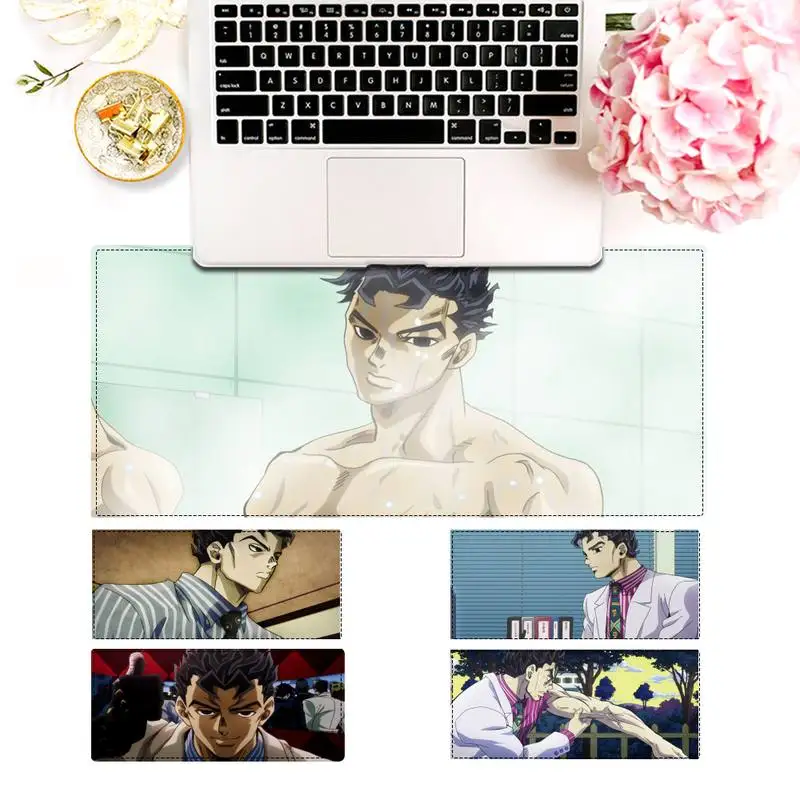 Большой рекламный коврик для мыши JoJo Kosaku Kawajiri, игровой коврик для мыши, большой коврик для мыши, компьютерный коврик для мыши для Overwatch