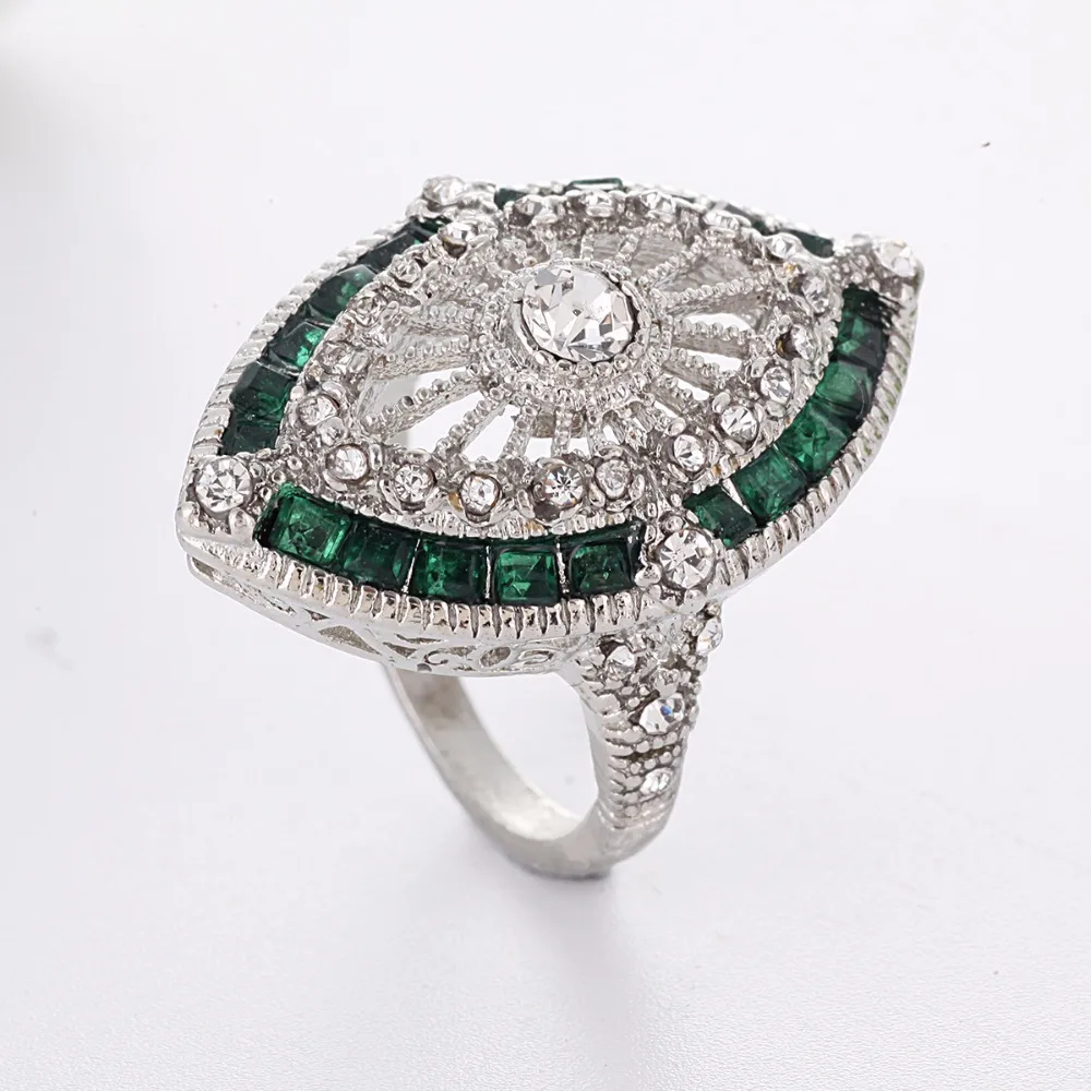 Винтажные кольца в стиле бохо с кристаллами циркония для женщин подарок