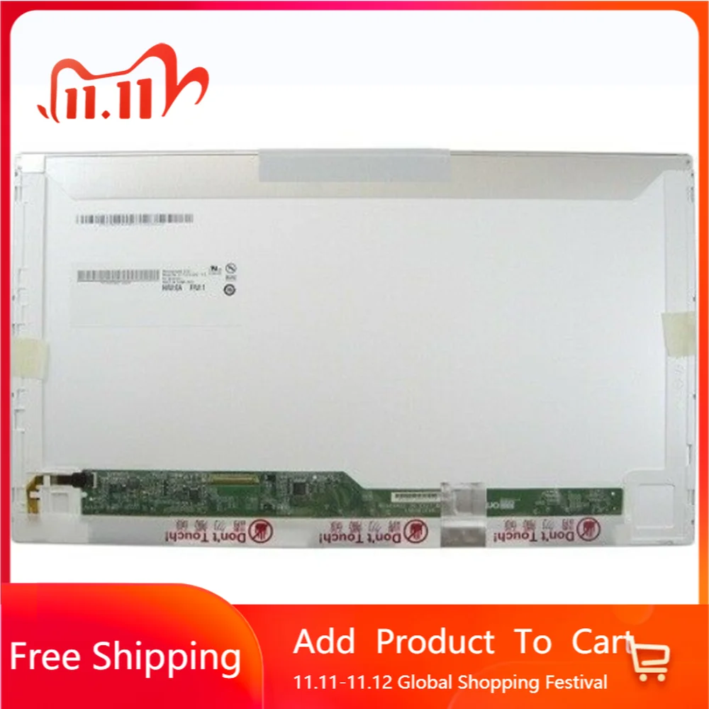 17.3 Inch LP173WD1-TLP2 Fit  LP173WD1 TLP2 EDP 40PIN 60HZ HD 1600*900 LCD Screen Laptop Replacement Display Panel