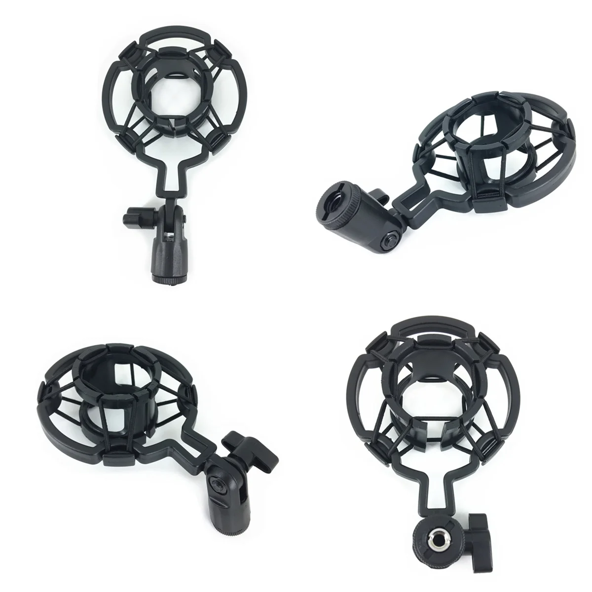 Конденсаторный микрофон для записи пения с амортизирующим креплением