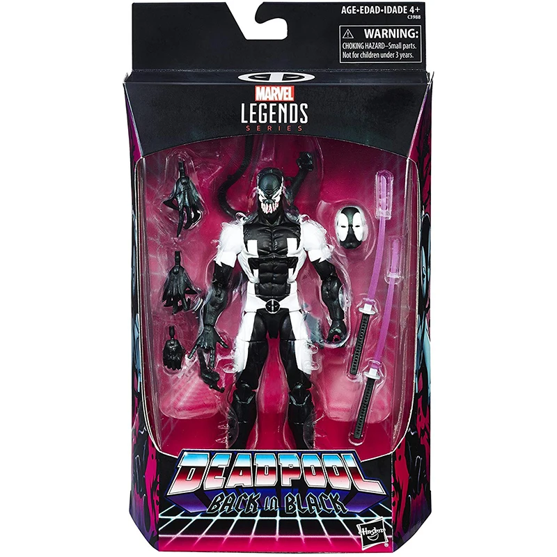 

Hasbro Marvel Legends Avengers 6-Inch Eternal Legend Doll Series Deadpool Back In Black Marvel Action Figure Model Toy