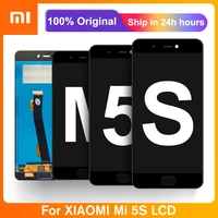 5 15 original screen for xiaomi mi5s mi 5s lcd display touch screen digitizer panel assembly for xiaomi 5s screen
