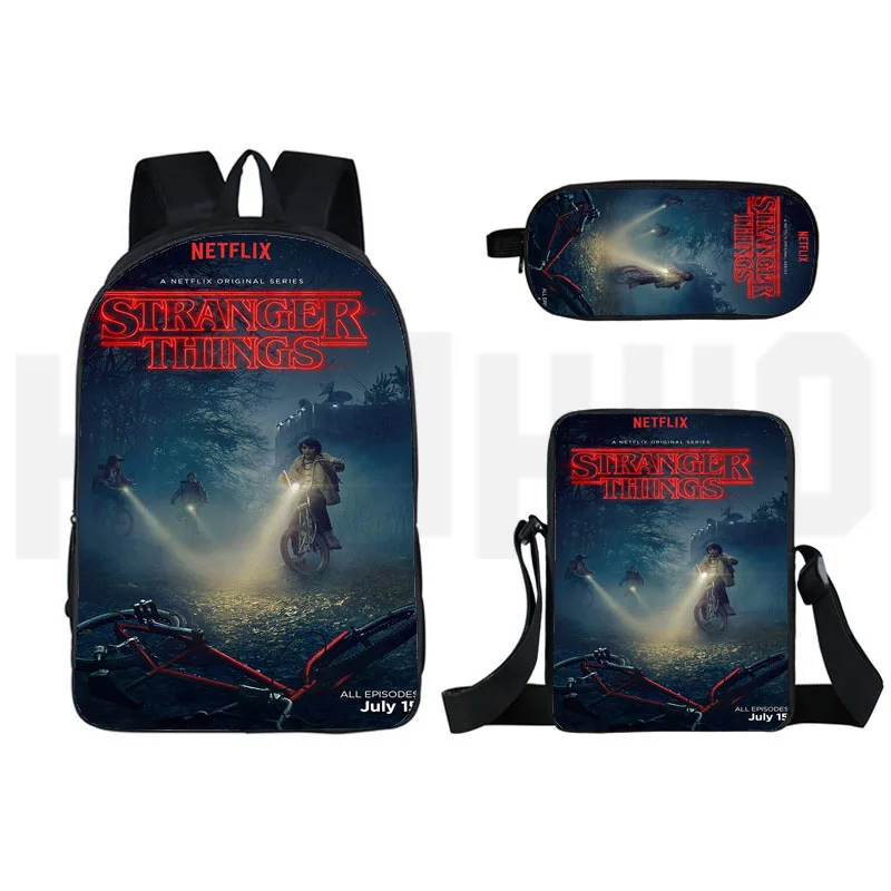 Женский рюкзак с объемным принтом серии TV 3 сезона школьные сумки на молнии для