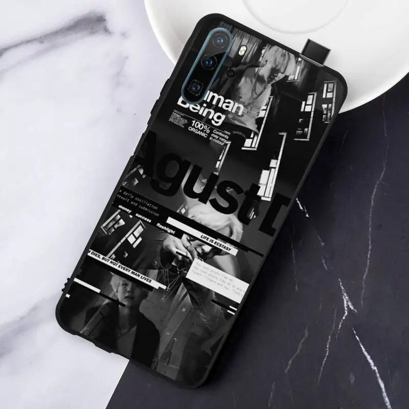 

Agust D suga poster aesthetic fashion Phone Case For Huawei honor Mate P 10 20 30 40 Pro 10i 9 10 20 8 x Lite
