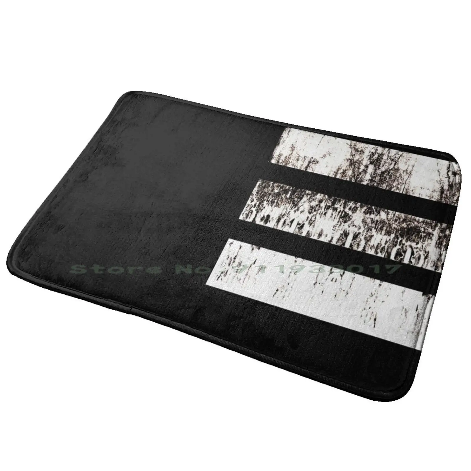 

Коврик для входной двери в минималистичном стиле с аниме-рисунком