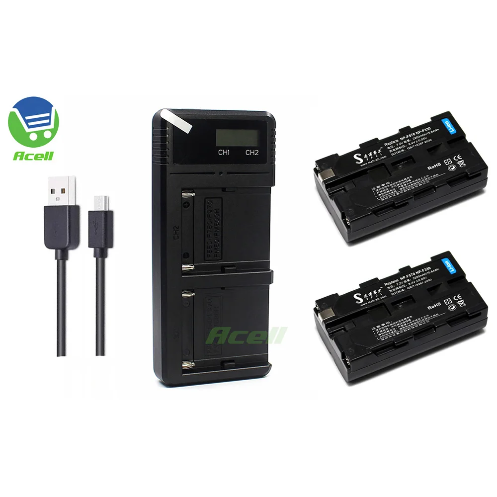 

NP-F570 NP-F550 Battery for ATOMOS SHINOBI SDI NINJA INFERNO SHOGUN 7 Photo & Video Monitor AtomX SDI SYNC NDI Expansion Module