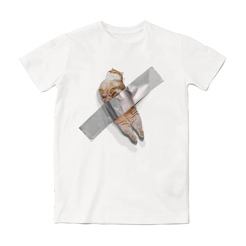 

y2k Women Cowgirl Print Crop Tee Short Sleeve art Tape cat women's T-shirt y2k top summer Kawaii T-shirts Harajuku Woman clothes