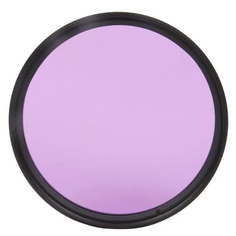 

49MM Accessory Complete Full Color Special Filter For Digital Camera Lens Purple