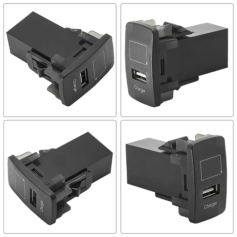 

Car USB Charger Car Charger USB Port with Voltage Display for Honda Civic Accord Fit