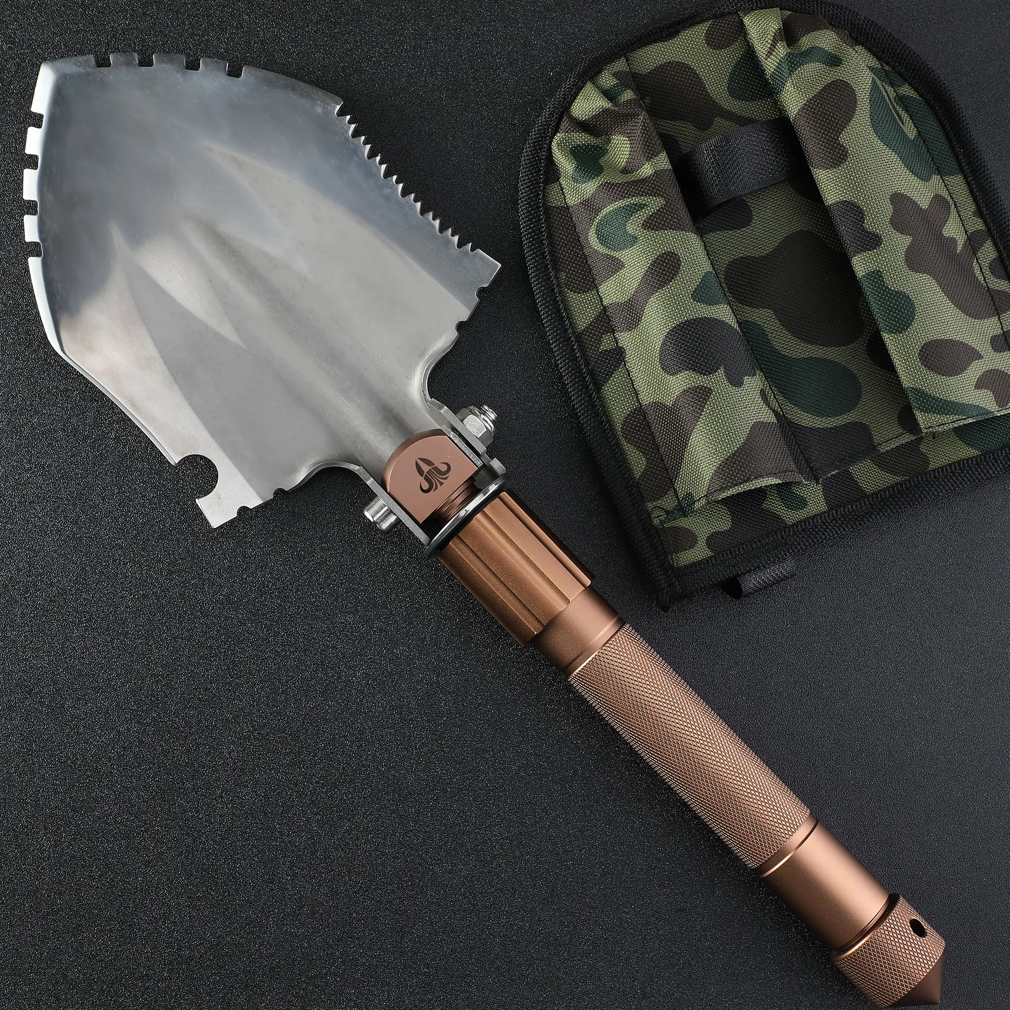 

Outdoor Multifunctional Folding Shovel Hoe Home Gardening Tool Kit Camping Equipment Safety Digging Tool