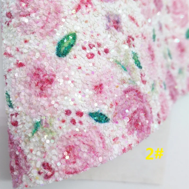 Блестки разных цветов ткань из искусственной кожи листы синтетической для банта