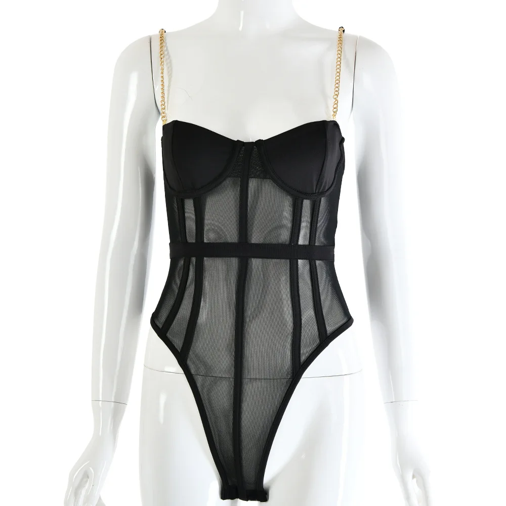 

2021 Casual Slim Rompers Women Bodysuit Long Sleeve Regular Jumpsuits Female Fashion Streetwear Bodies Ladies Overalls