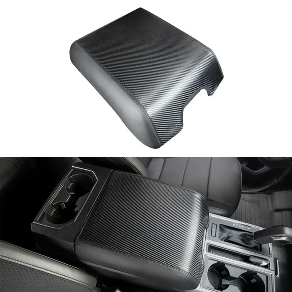 

Car Center Console Armrest Mat Leather Armpad Dust-proof Cover Protector Waterproof For Ford F150 2015-2020