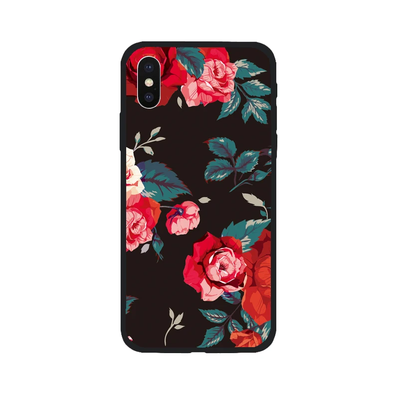 Чехол для телефона с изображением листьев кактуса iPhone 5S SE 6 6s 7 8 plus 11 Pro Max Мягкий