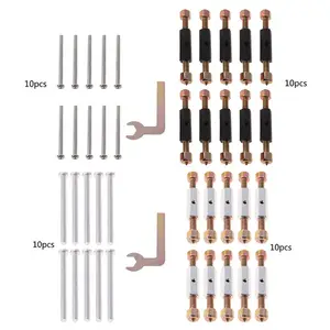 10 пар 86 Тип настенный выключатель кассета нижний Чехол Инструменты для ремонта повреждений Регулируемая длина кронштейн стержень рычаг торцевой винт