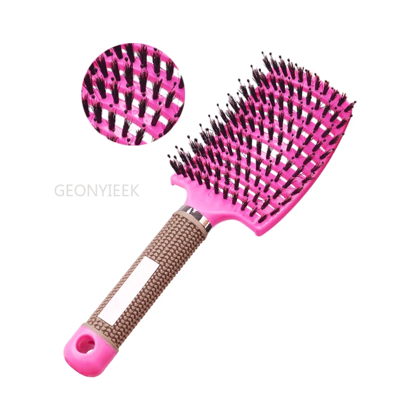 

Hair Brush Magic Hair Scalp Massage Comb Bristle Nylon Women Wet Curly Detangle Hairbrush Barber Salon Hairdressing Styling Tool