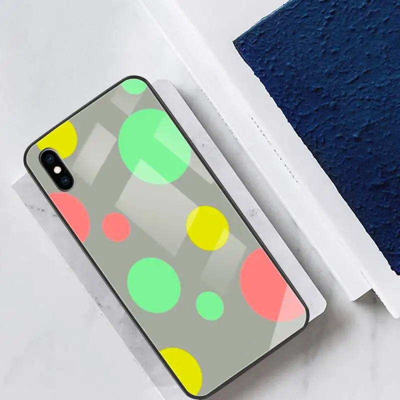 

Shimmer Glass Phone Case Back Shell For IPhone 12 11 Pro Max Cases XR XS 7 8 Plus Cover Accessories Carcasa