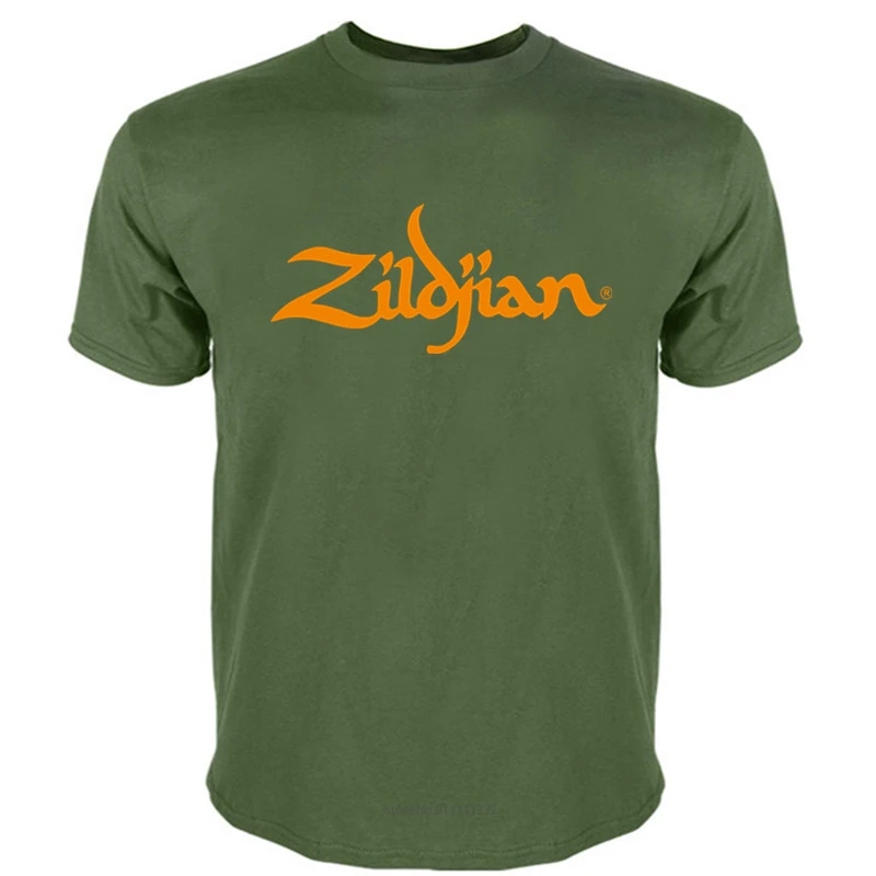 

cotton tshirt for boys Fashion brand t shirt mens loose ZILDJIAN CYMBALS DRUMS T-SHIRT mens DRUMMER GIUTAR MUSIC TURKISH Hip-Hop