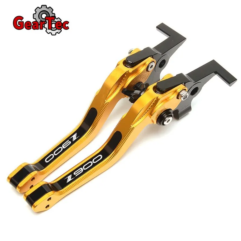 

Motorcycle Accessories Newest 3D Rhombus Adjustable Brake Clutch Levers For Kawasaki Z900 Z 900 z900 2017 2018 2019 2020 2021