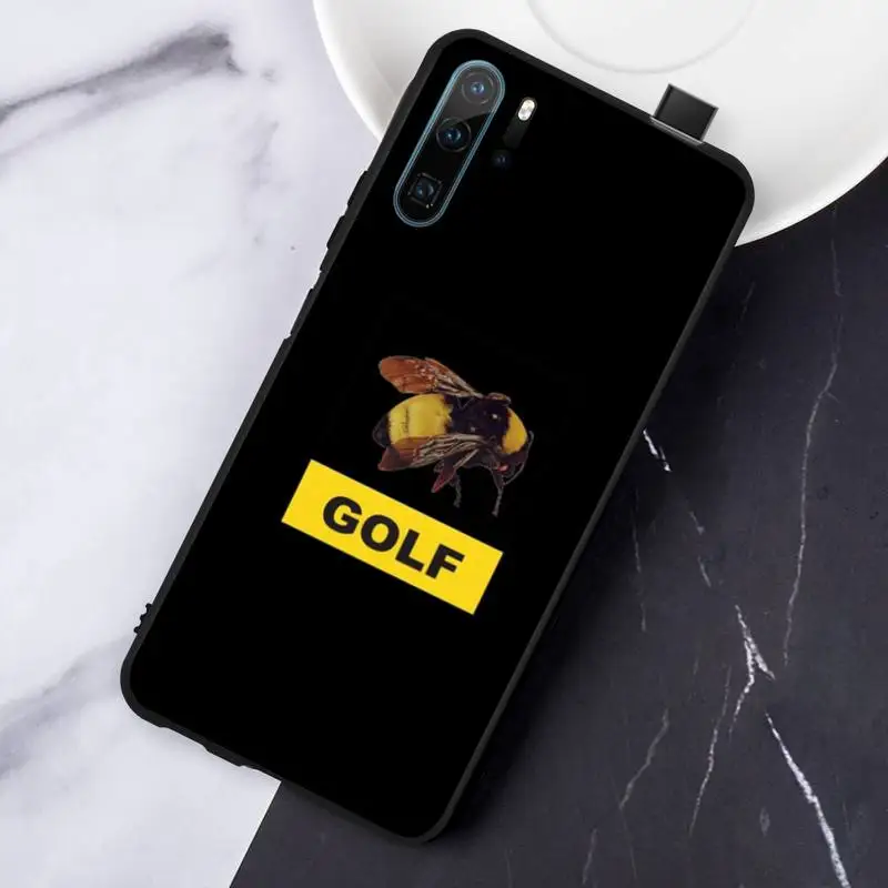 

Rapper tyler the creator GOLF bees Phone Case For Huawei honor Mate P 10 20 30 40 i 9 8 pro x Lite smart 2019 nova 5t