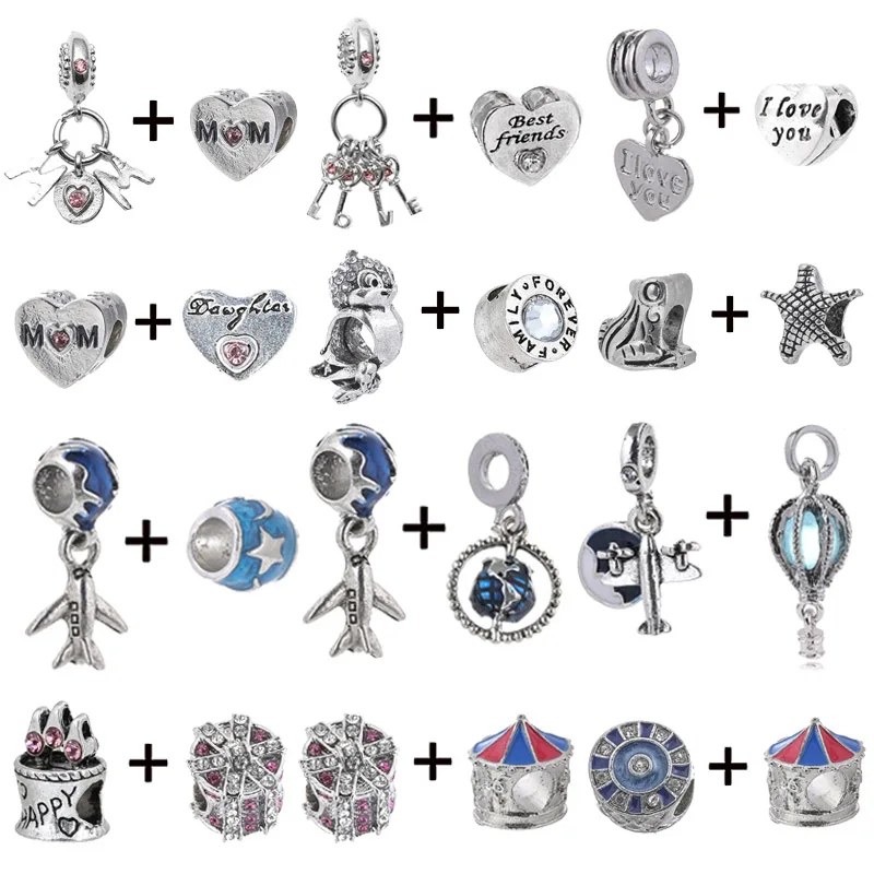 2 шт./лот Новое поступление посеребренные Подвески с надписью MOM подходят