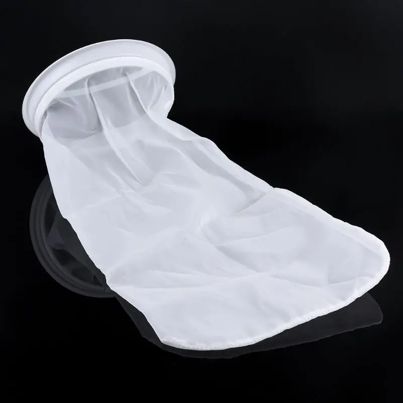 Нейлоновый сетчатый фильтр носок сумка для аквариума морской резервуар рыб 200