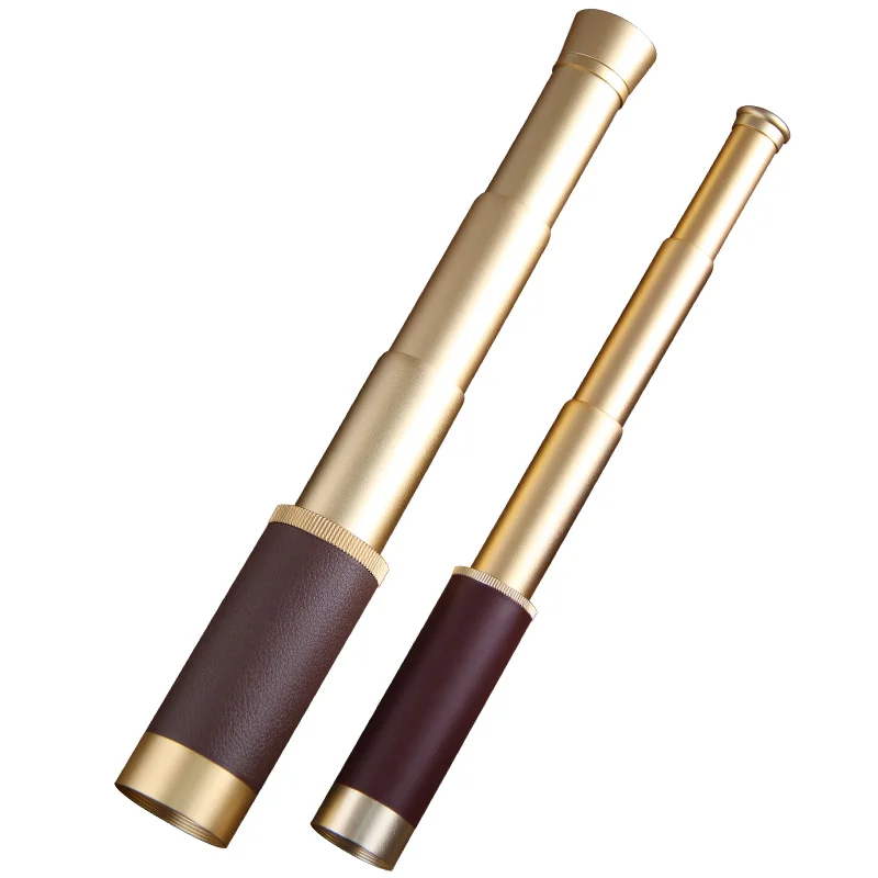 

Retro Telescope Monocular Adjustable 25x30 Zoom Monocular Binoculars Pirates of The Caribbean Same Style Telescope for Hunting