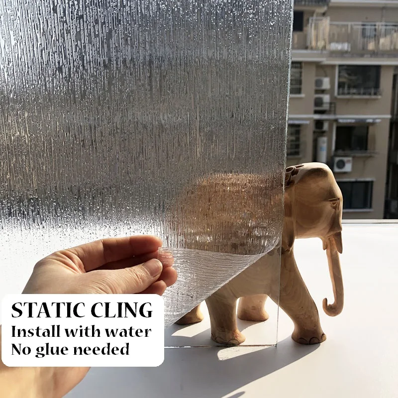 45/60/80 см без клея декоративная оконная пленка статическая самоклеящаяся