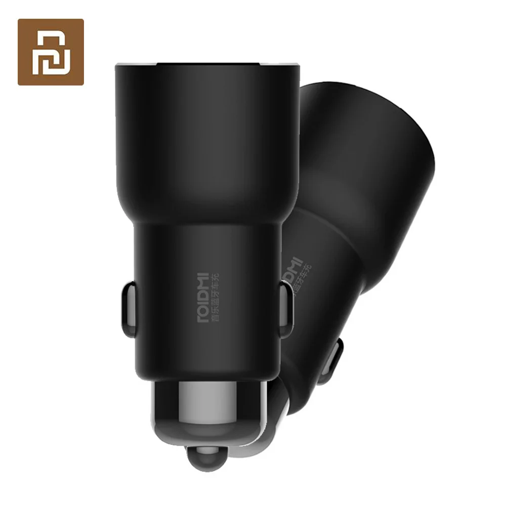 

Автомобильное зарядное устройство Youpin Mojietu с Bluetooth, 5 В, 3,4 А, автомобильное зарядное устройство с двумя USB-портами, mp3-плеер, FM-передатчик для ...