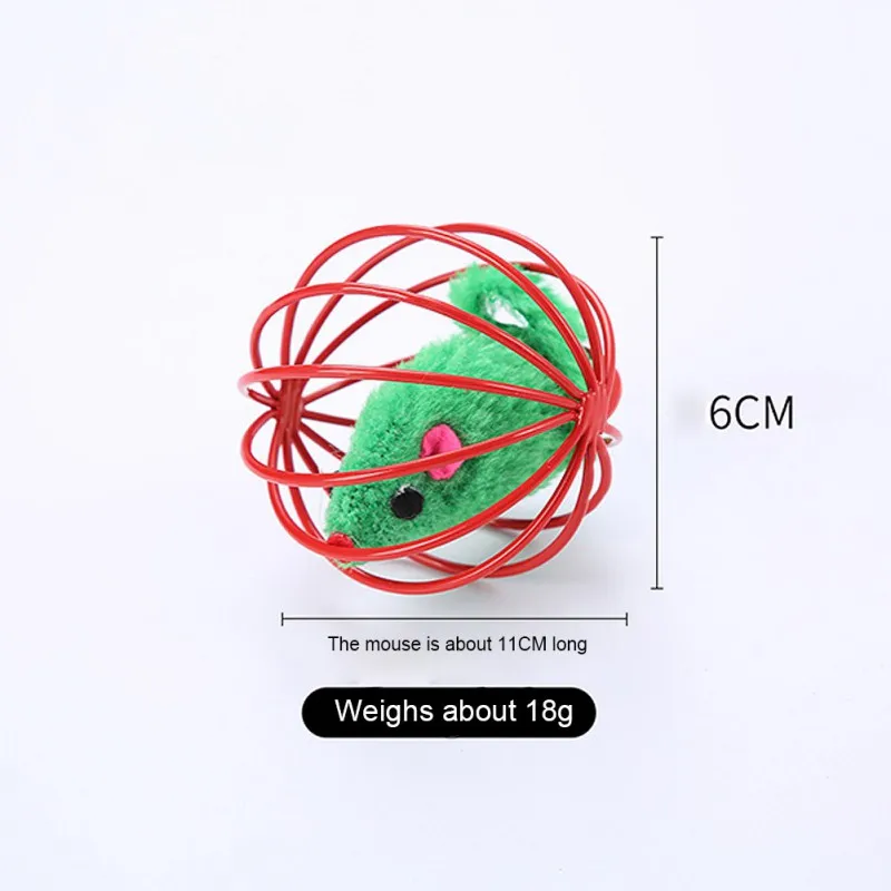 Домашнее животное кошка клетка крыса с проволочным каркасом и игрушечная