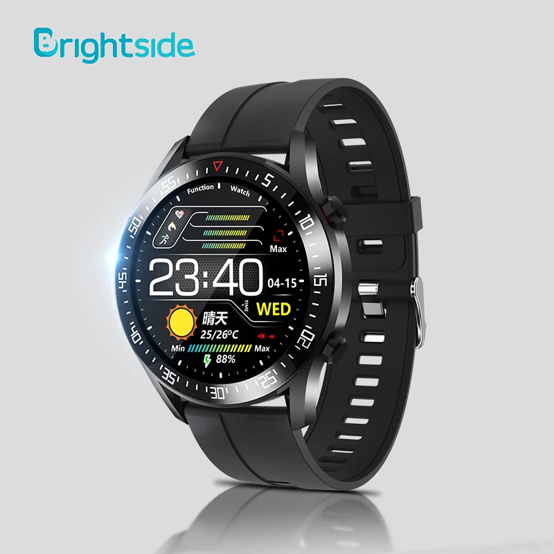

Brightside IP68 Waterproof Smart Watch Men Fashion Bracelet Clock Heart Rate Monitor Sleep Monitoring Call Phone Smartwatch C2