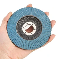 406080120 grit grinding wheels flap discs 115mm 4 5 angle grinder sanding discs metal plastic wood abrasive tool