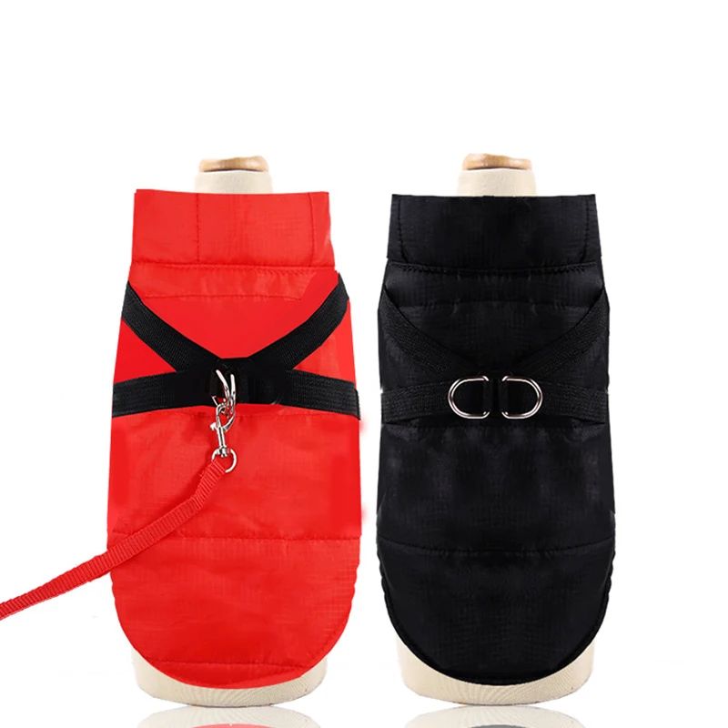 Winter Warm Pet Dog Clothes Outfit Vest Waterproof Jacket Coat French Bulldog Clothing For Small Medium Large Dogs Chihuahua | Дом и сад