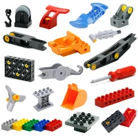 big building blocks science and education accessories original bricks parts diy toys for children kids compatible with duplo