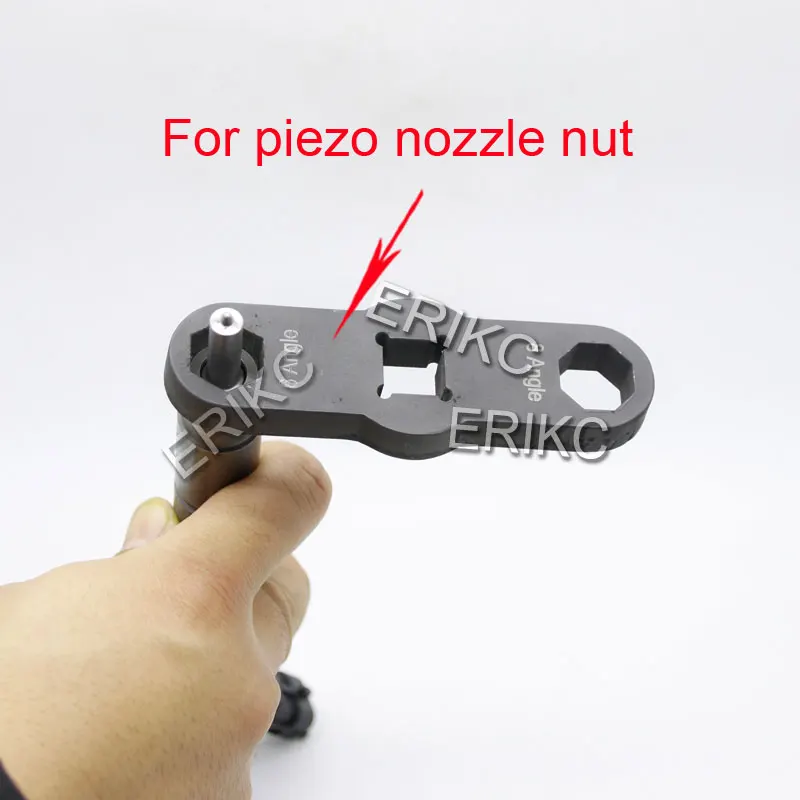 

8 6 Angle Common Rail Injector Disassemble Removal Steel Nozzle Nut Tool for Bosch Pizeo Siemens Nozzle Cap Remove Instrument