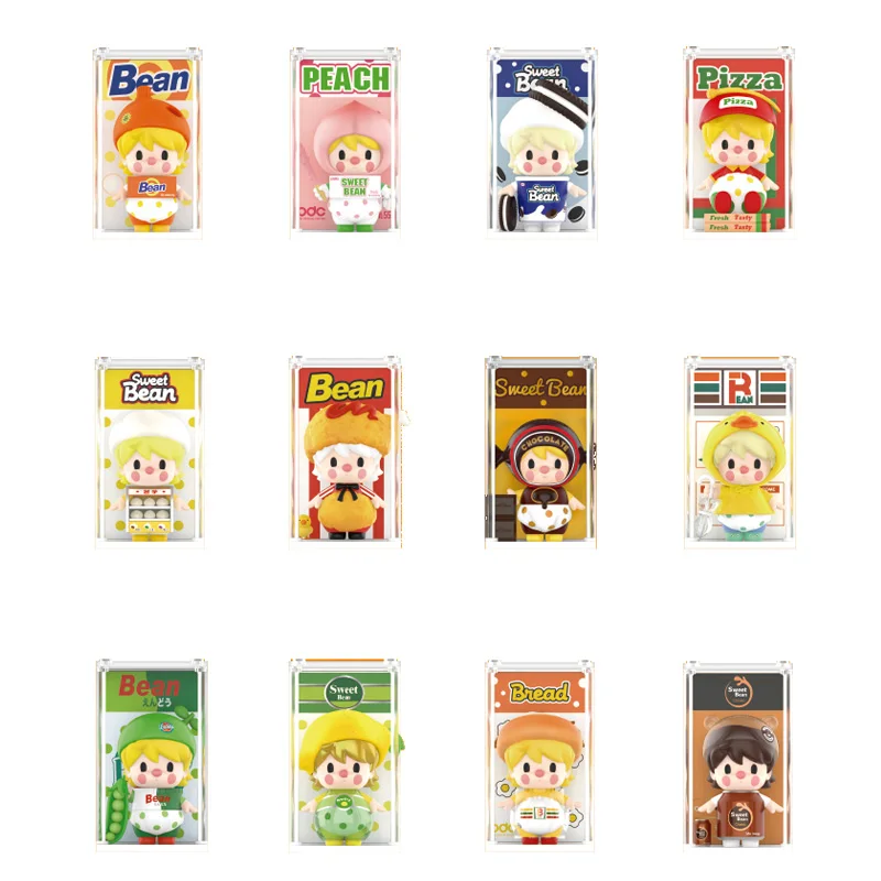 Оригинальная популярная супермаркета POP MART Sweet Bean второго серии искусственные