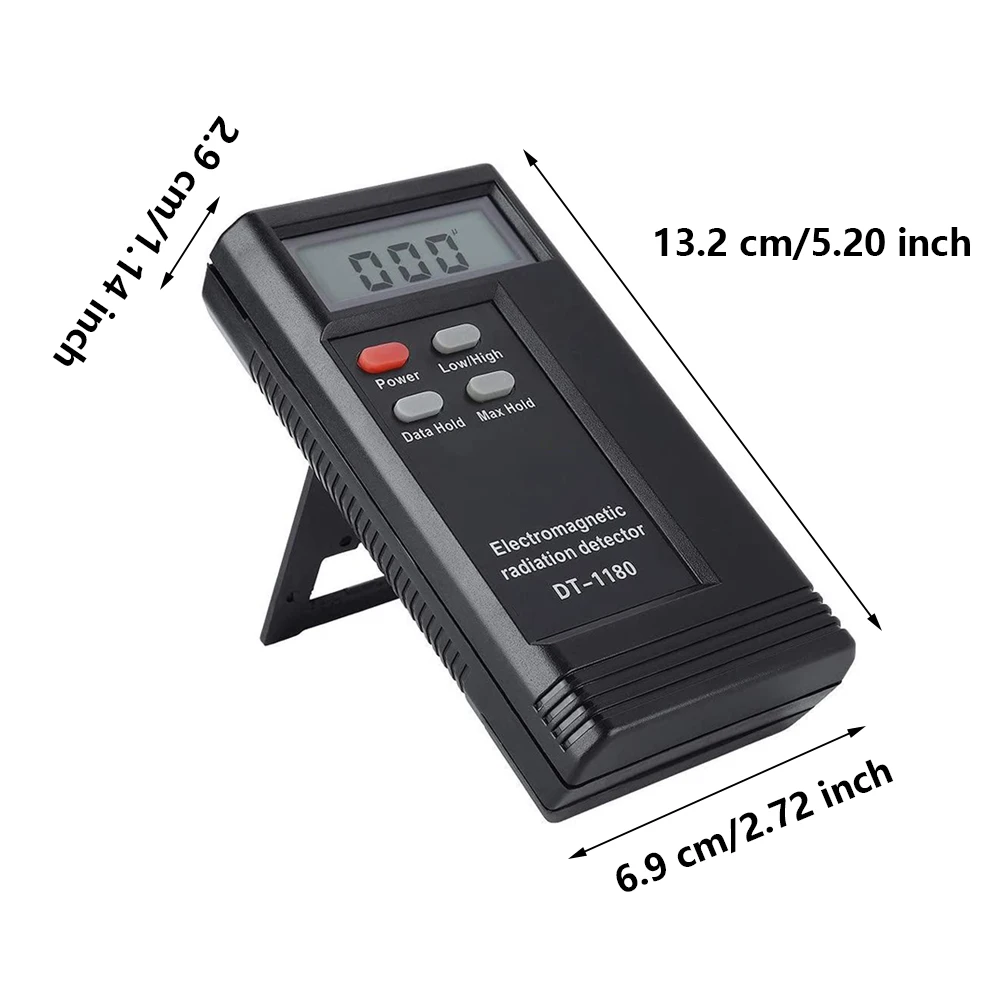 

Electromagnetic Radiation Detector DT-1180 Household Dual Frequency Radiation Tester (No Battery) Portable Counter Dosimeter