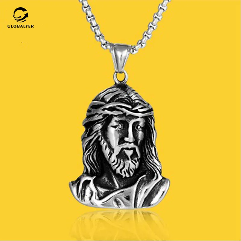 Религиозные украшения новинка литой кулон из титановой стали в европейском и