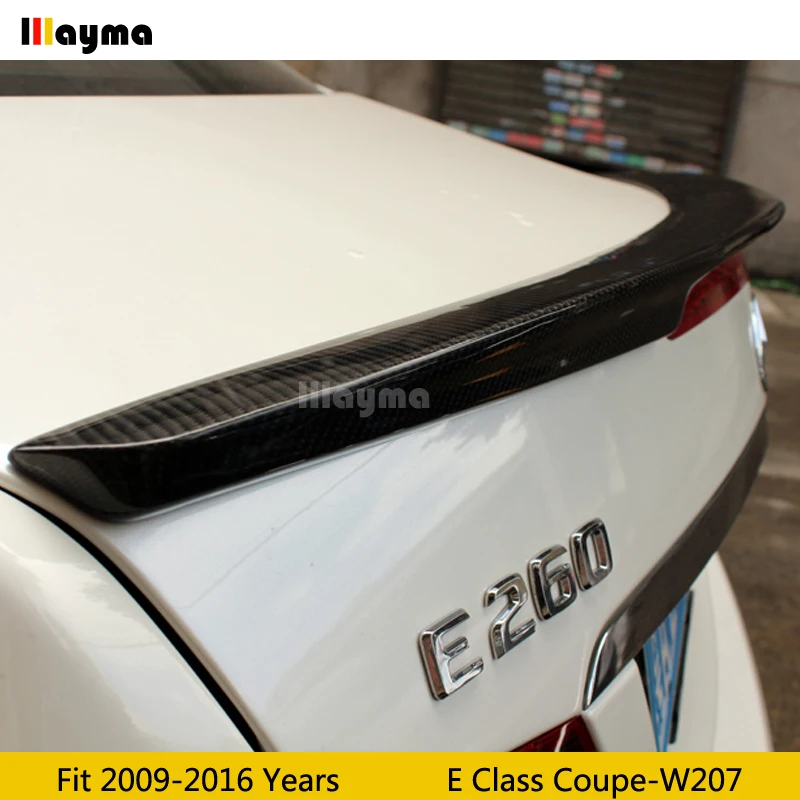 Спойлер заднего крыла из углеродного волокна для Benz E class coupe E260 E320 E400 W207 2009 2016