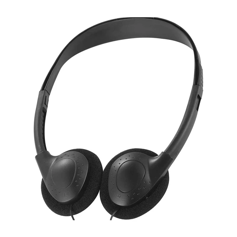 

10 Pieces In-Line Classroom Learning Headphones Wired Headphones Headphones