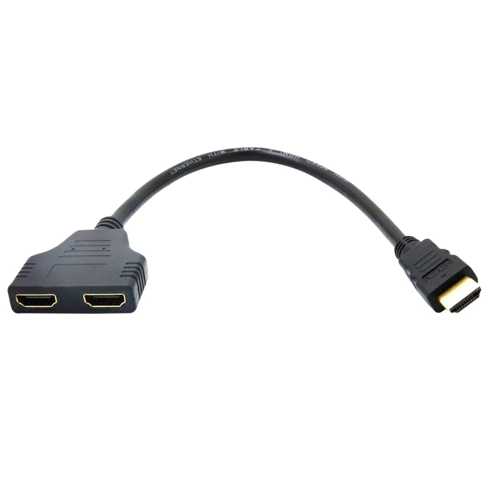 Для камеры Playstation TV HDMI совместимый сплиттер один вход два выходных кабеля | Кабели VGA -1005001883521639
