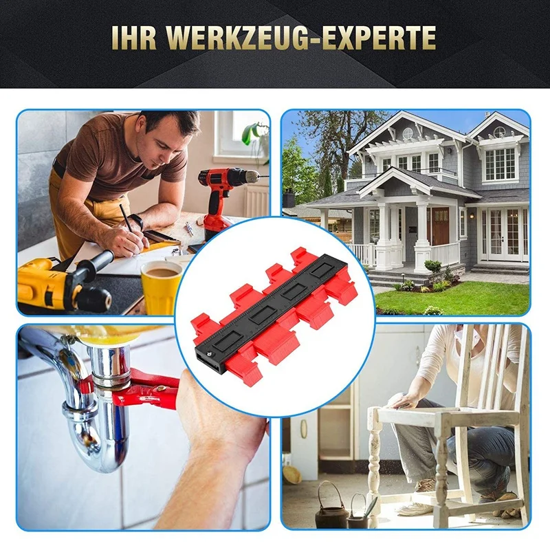 

HOT 3 Pack Widen Contour Gauge, 10 Inch Widen and 5 Inch Profile Gauge Plastic Measure Ruler Contour Duplicator