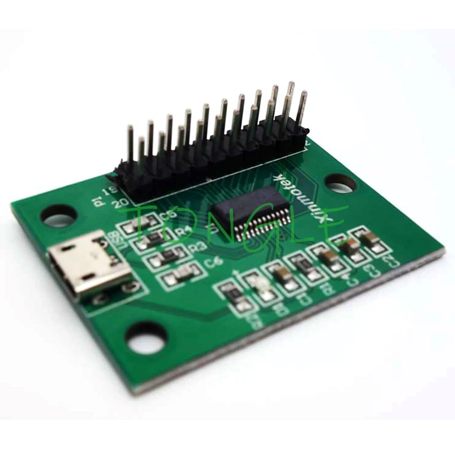Комплект контроллера XM-08 для аркадных игр ПК PS3 Raspberry Pi включая USB-кодировщик с