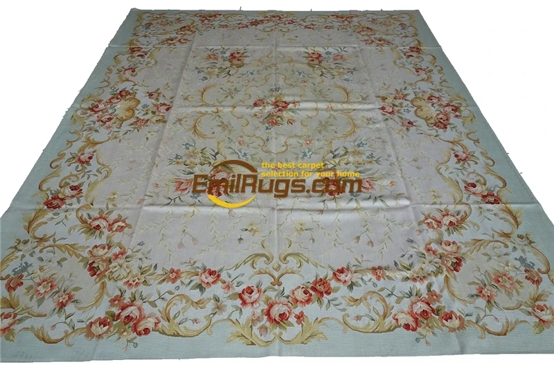 Французские ковры aubusson античное Садоводство аграрное Пастырское сцена панель